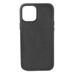 iPhone 12 Pro Max Leather Case Black