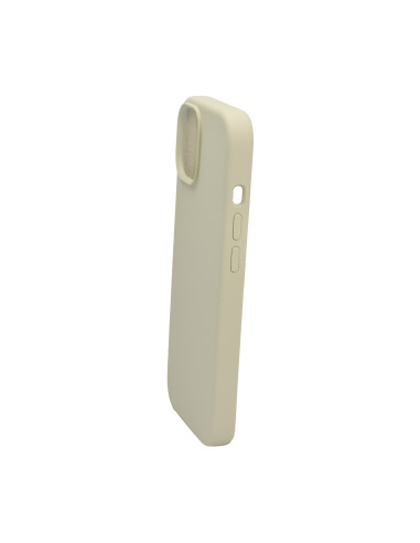 iPhone 15 Silicone Case Beige iPhone 15 Silicone Case Beige
