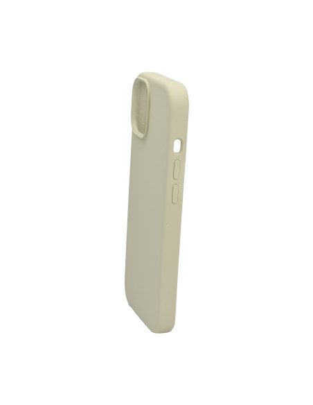 iPhone 15 Silicone Case Beige iPhone 15 Silicone Case Beige