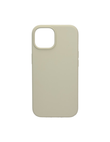 iPhone 15 Silicone Case Beige iPhone 15 Silicone Case Beige