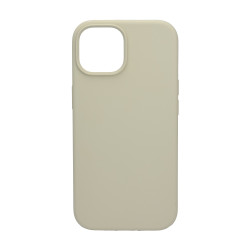 iPhone 15 Plus Silicone Case Beige