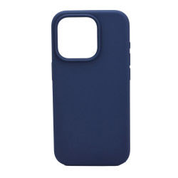 iPhone 15 Pro Silicone Case Dark Blue