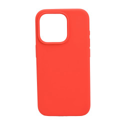 iPhone 15 Pro Max Silicone Case Red
