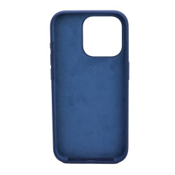 iPhone 15 Pro Max Silicone Case Dark Blue 2