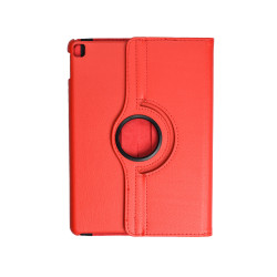 iPad 10.2" 2019/2020/2021 - 360 Degree Flip Case -Red  - Bulk