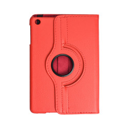 iPad Mini 1/2/3 - 360 Degree Flip Case -Red - Bulk