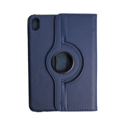 iPad Mini 6 - 360 Degree Flip Case - Navy Blue - Bulk