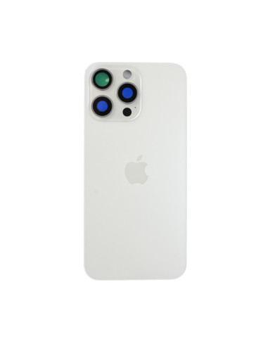 iPhone 15 Pro Back Glass - White - OEM Quality