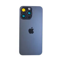 iPhone 15 Pro Max Back Glass - Blue - OEM Quality
