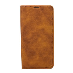 iPhone 15 Wallet Case Brown