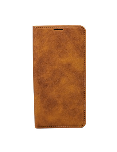 iPhone 15 Wallet Case Brown