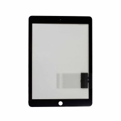 iPad 9.7 2018 Glass - Black - Premium OEM Quality