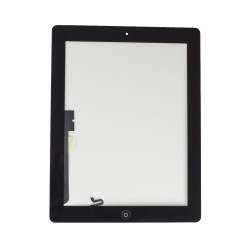 iPad 3/4 Glass - Black  - OEM Quality 2