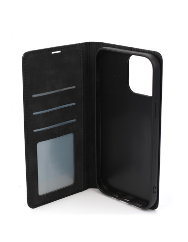 iPhone 15 Pro Max Wallet Case Black iPhone 15 Pro Max Wallet Case Black
