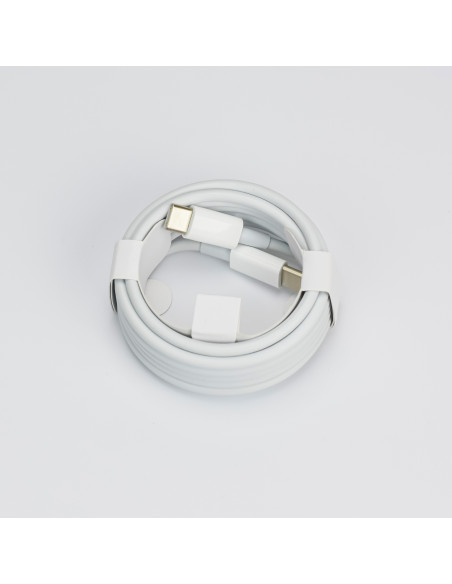 USB-C to USB-C Cable 2m - White - OEM