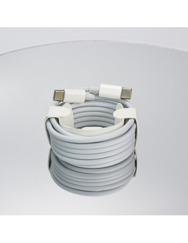USB-C to USB-C Cable 1m - White - OEM