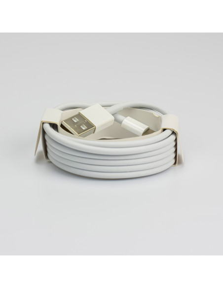 USB-A to Lightning Cable - iPhone - White - 2 m (OEM)