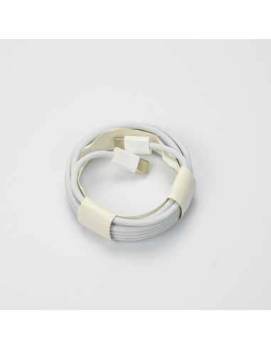 Nylon USB-C to USB-C Cable - 2 Meter (comp. with iPhone 15/16/17) - OEM Quality