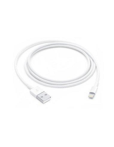 USB-A to Lightning Cable - iPhone - White - 2 m (OEM)