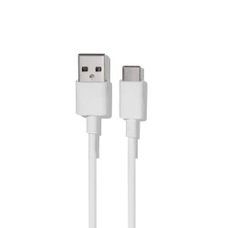 USB-A to USB-C - White - 1m