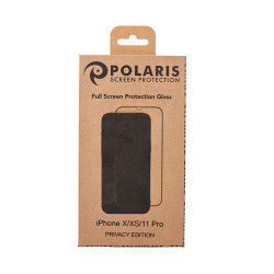 iPhone X / XS / 11 Pro - Privacy Full Screen Protection by Polaris