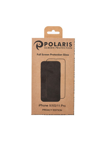 iPhone X / XS / 11 Pro - Privacy Full Screen Protection by Polaris