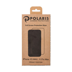 iPhone XS Max / 11 Pro Max - Privacy Full Screen Protection by Polaris