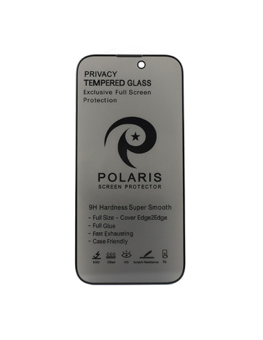 iPhone 15 Pro - Privacy Full Screen Protection by Polaris iPhone 15 Pro - Privacy Full Screen Protection by Polaris