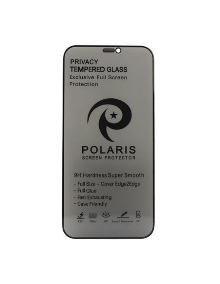 iPhone 12 / 12 Pro - Privacy Full Screen Protection by Polaris