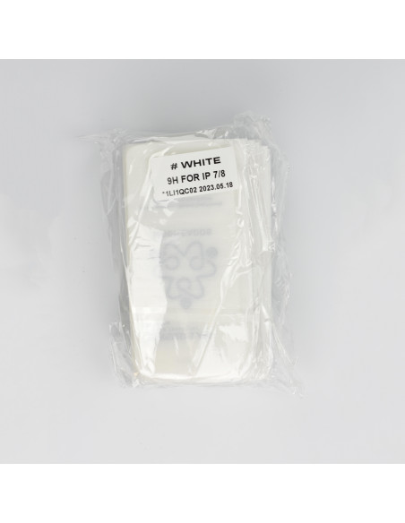 iPhone 7/8 - White - Crystal line 25-pack Full Display Protection iPhone 7/8 - White - Crystal line 25-pack Full Display Protection