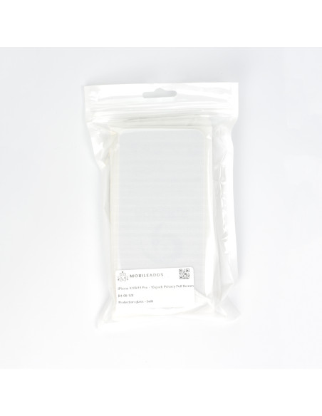 iPhone X/XS/11 Pro - 10-pack Privacy Full Screen Protection