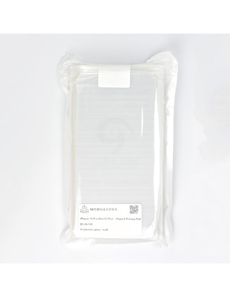 iPhone 13 Pro Max/14 Plus - 10-pack Privacy Full Screen Protection