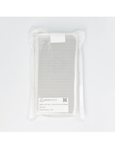 iPhone 12 Pro Max - 10-pack Privacy Full Screen Protection iPhone 12 Pro Max - 10-pack Privacy Full Screen Protection