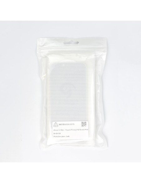 iPhone 12 Mini - 10-pack Privacy Full Screen Protection