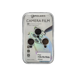 iPhone 11 Pro / 11 Pro Max / 12 Pro - Silver - Premium Camera Lens Protection Set