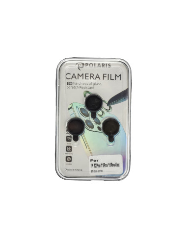 iPhone 11 / 12 Mini / 12 - Silver - Premium Camera Lens Protection Set