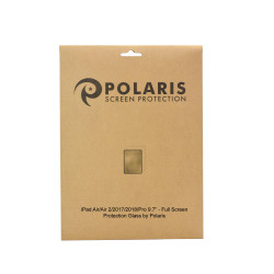 iPad Air/Air 2/2017/2018/Pro 9.7" - Full Screen Protection Glass by Polaris