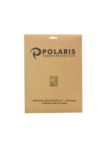 iPad Air/Air 2/2017/2018/Pro 9.7" - Full Screen Protection Glass by Polaris