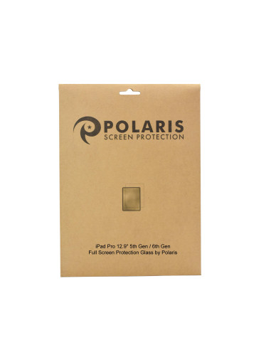 iPad Pro 12.9" 5th Gen / 6th Gen - Full Screen Protection Glass by Polaris