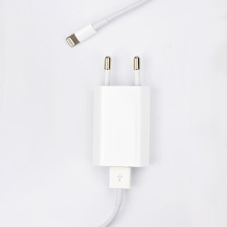 5w Adapter USB for iPhone - White - Compatible Quality