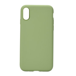 iPhone X / XS Silicon Case Pepermint