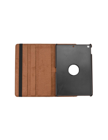 iPad 10.2" 2019/2020/2021 - 360 Degree Flip Case - Brown - Bulk