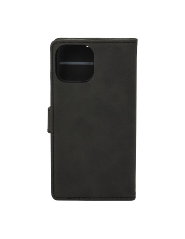 iPhone 12 Mini Wallet Case w/Buckle Black