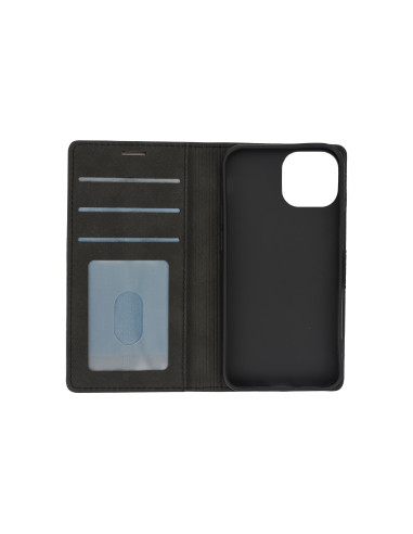 iPhone 14 Pro Max Wallet Case w/Buckle Black
