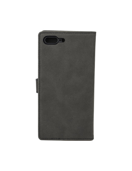 iPhone 7/8 Plus Wallet Case w/Buckle Black