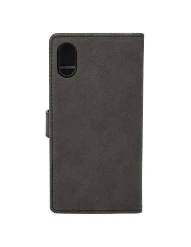 iPhone XS MAX Wallet Case w/Buckle Black