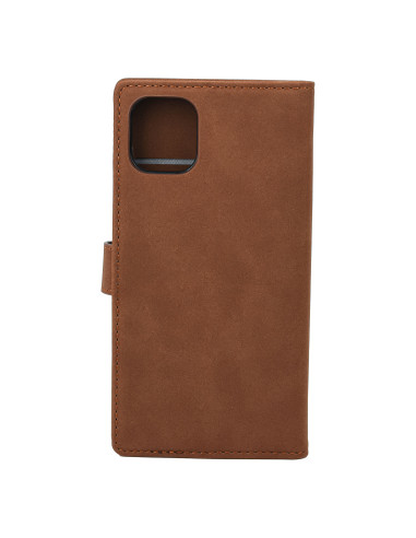 iPhone 11 Pro Max Wallet Case w/Buckle Brown