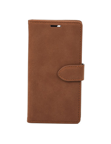 iPhone 12 Mini Wallet Case w/Buckle Brown iPhone 12 Mini Wallet Case w/Buckle Brown