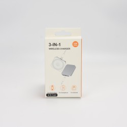 3 in 1 Wireless Charger - White 2