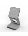 Qi1 30W 3 in 1 Wireless Charger - Gray